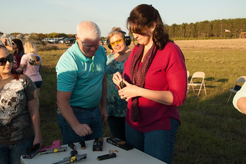 USS Academy outdoor range shooting practice