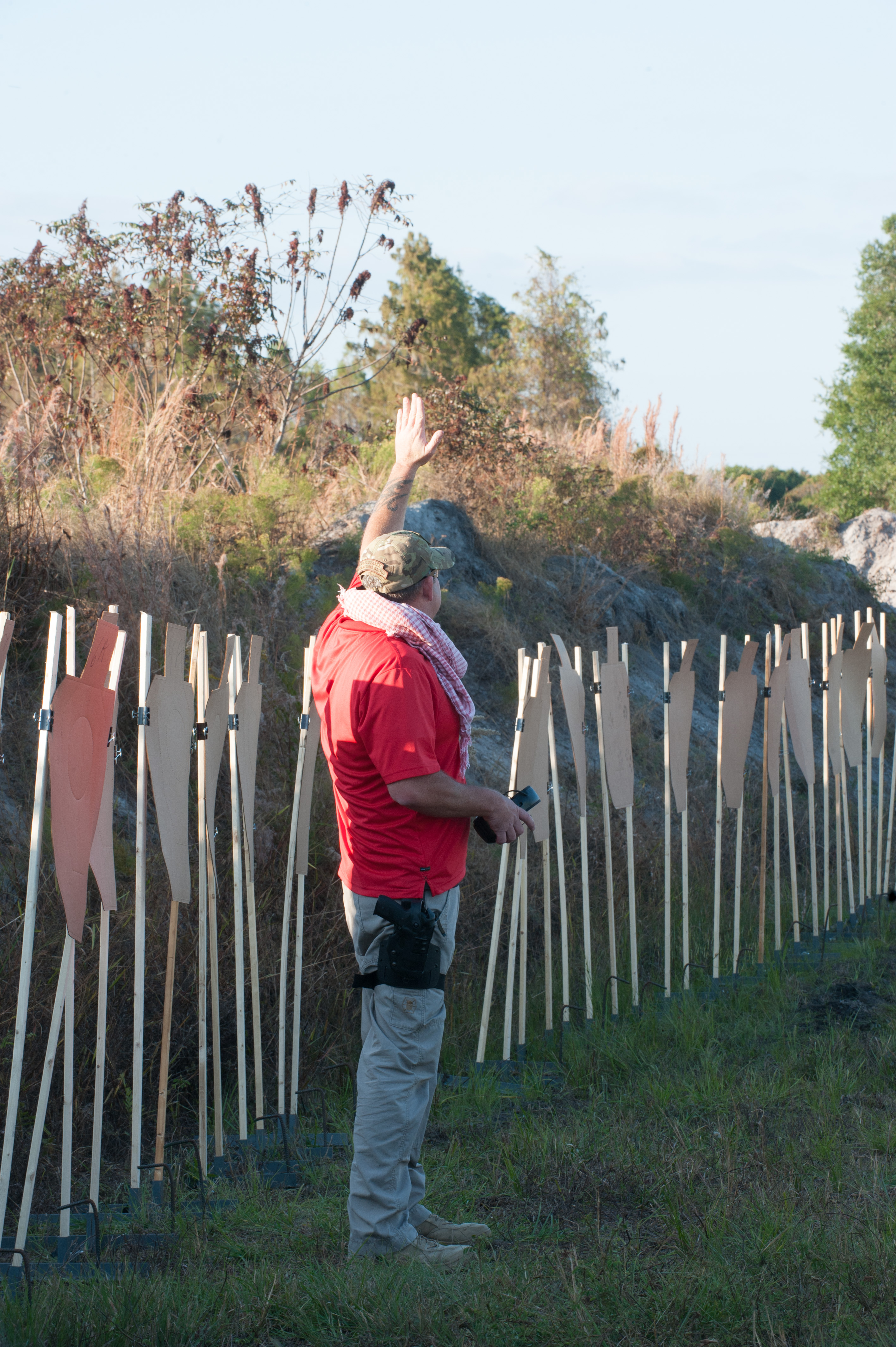 instructor target line