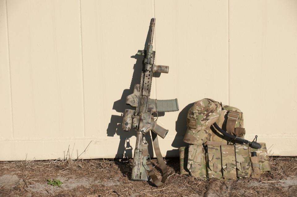 USS Academy outdoor ranch firearms training