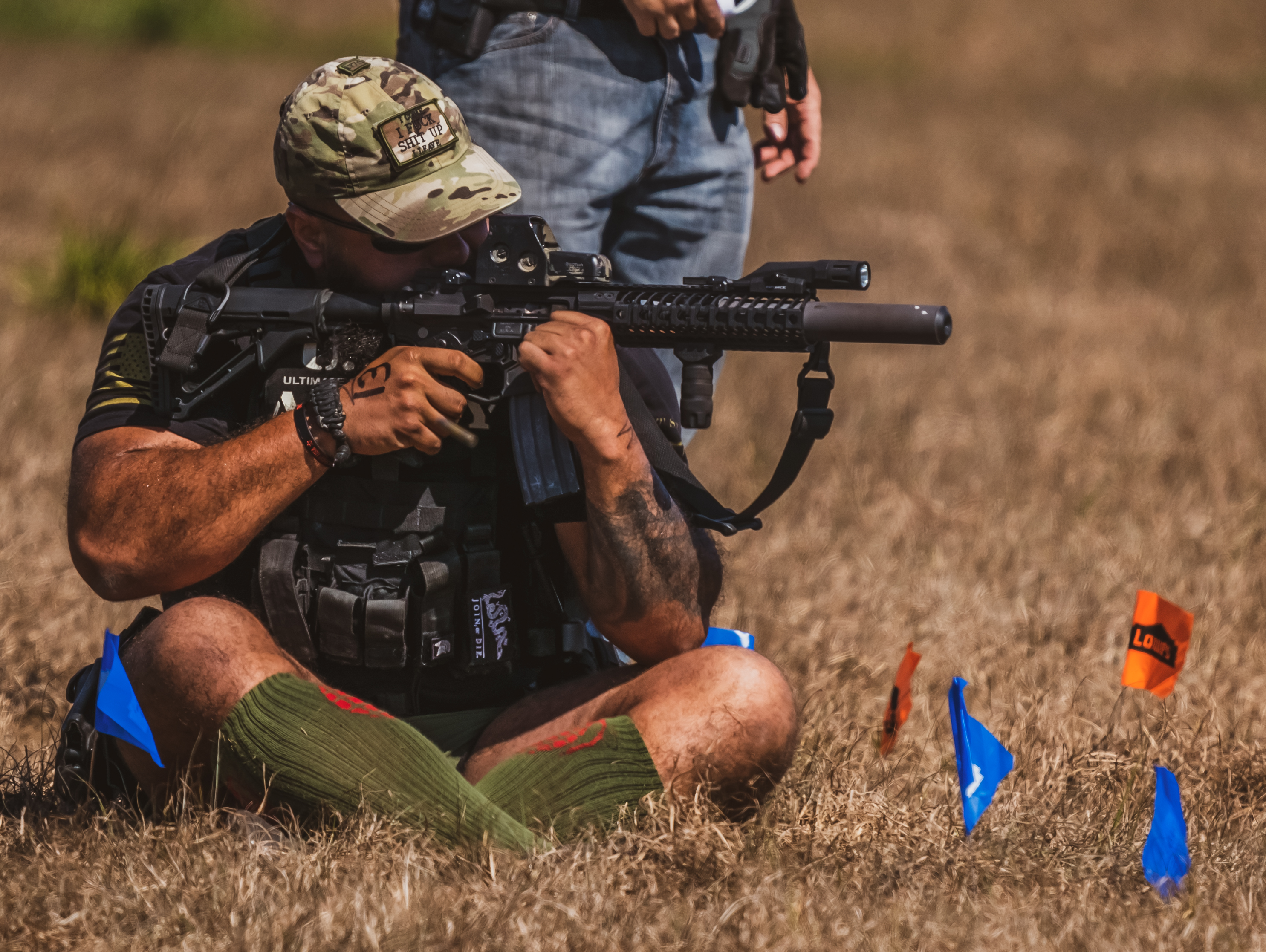tactical seated rifle