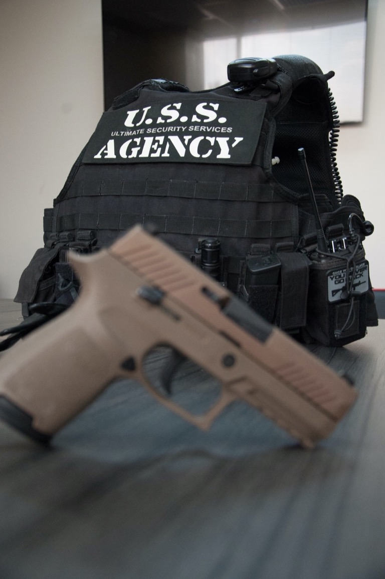 USS Academy classroom firearms instruction session